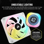 CORSAIR iCUE LINK H150i LCD White