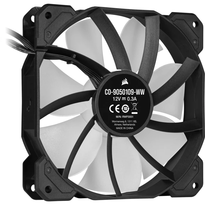 Corsair iCUE SP120 RGB ELITE Black 3in1