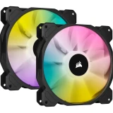 Corsair iCUE SP140 RGB ELITE Black 2in1
