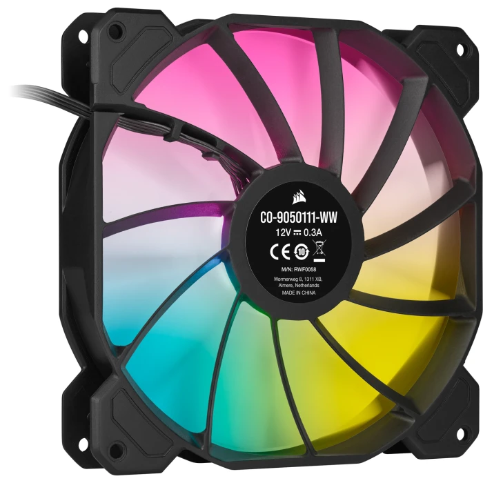Corsair iCUE SP140 RGB ELITE Black 2in1