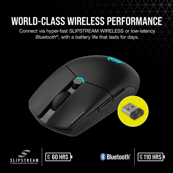 CORSAIR KATAR Elite Wireless Black