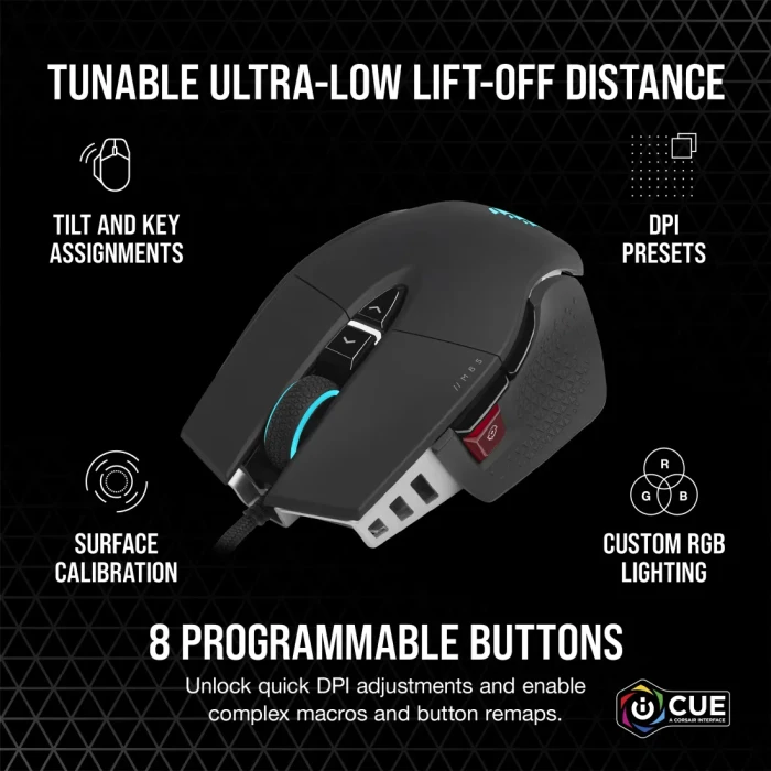 CORSAIR M65 RGB ULTRA - Black