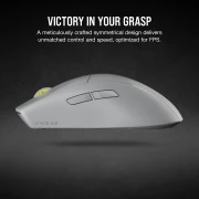 CORSAIR M75 AIR WIRELESS - Light Gray