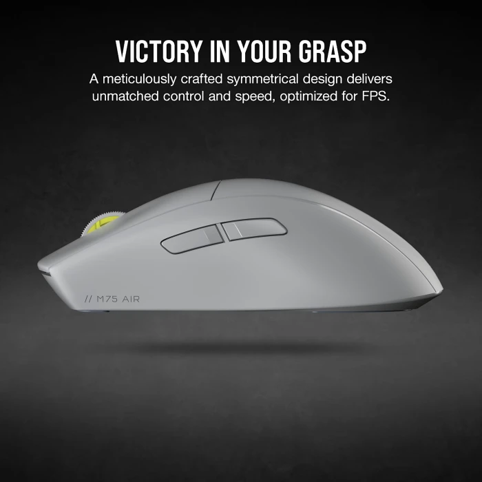 CORSAIR M75 AIR WIRELESS - Light Gray