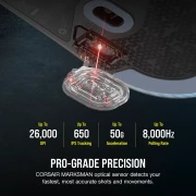 CORSAIR M75 Wired Lightweight RGB