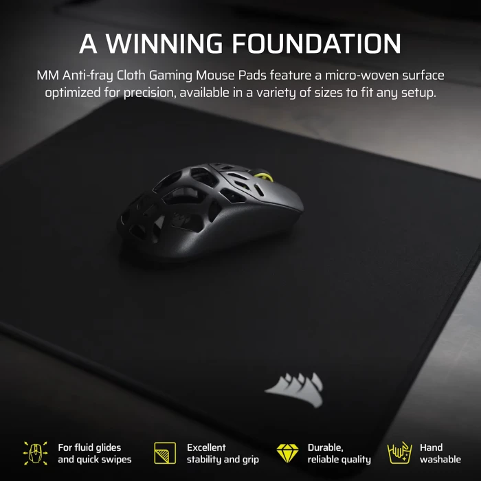 CORSAIR MM Anti-fray Medium - Black