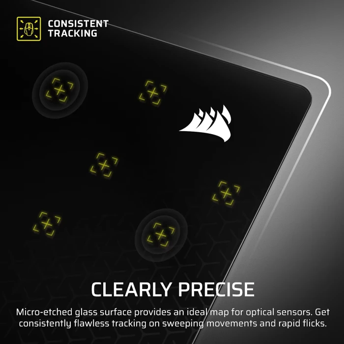 CORSAIR MM Glass Large Precision