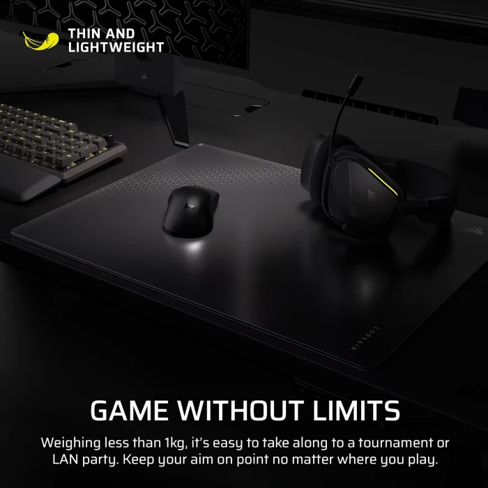 CORSAIR MM Glass Large Precision