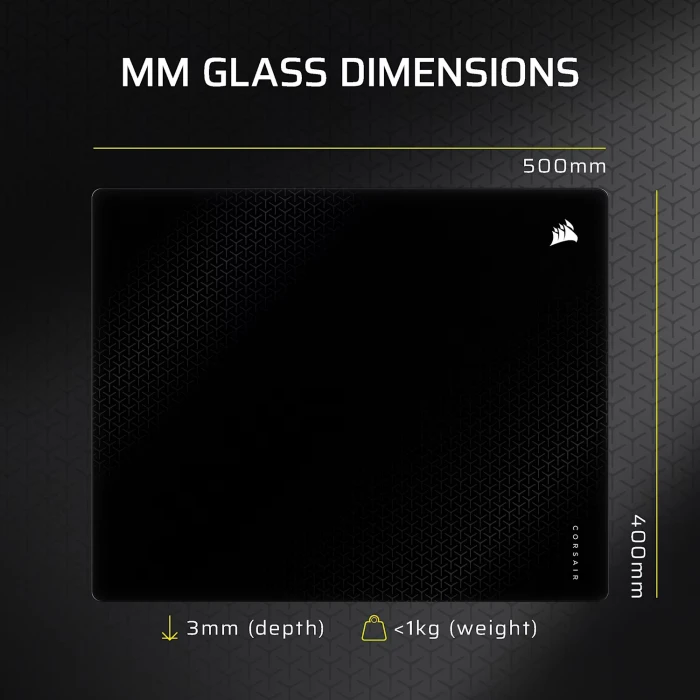 CORSAIR MM Glass Large Precision