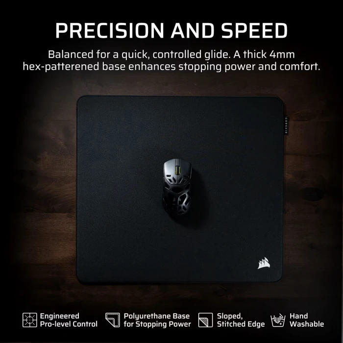 CORSAIR MM PRO Control Large - Black