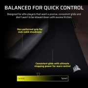 CORSAIR MM PRO Control Medium - Black