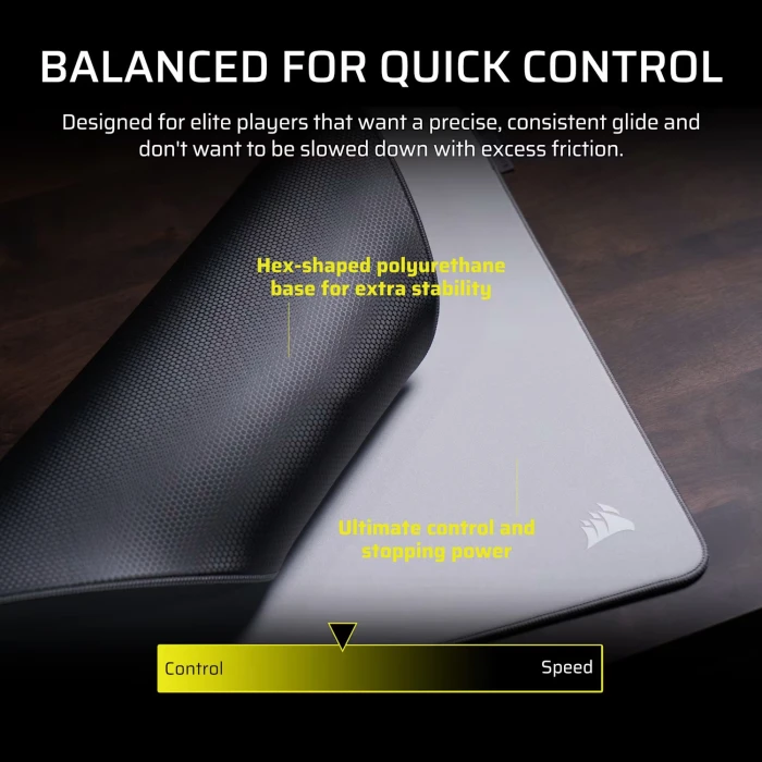 CORSAIR MM PRO Control Medium - Gray