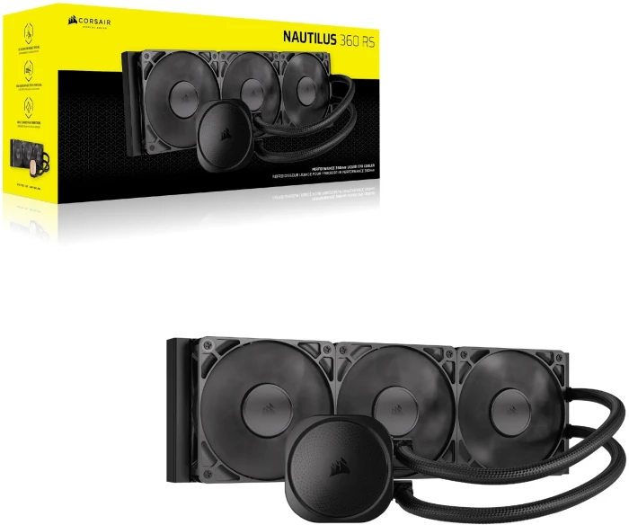 CORSAIR NAUTILUS 360 RS Black