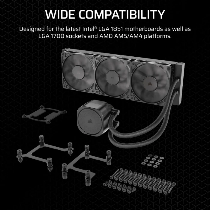 CORSAIR NAUTILUS 360 RS Black