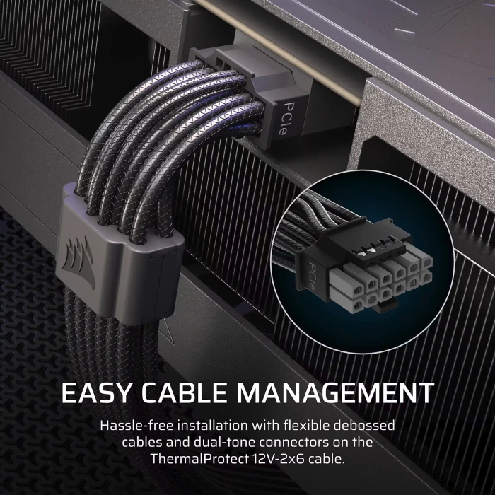Corsair RM1000e Platinum Black 1000W