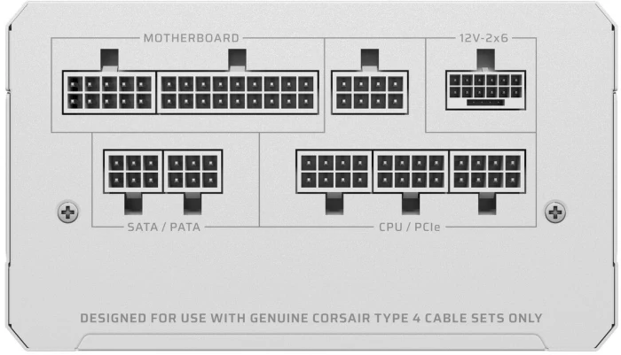 Corsair RM1000e Platinum White 1000W