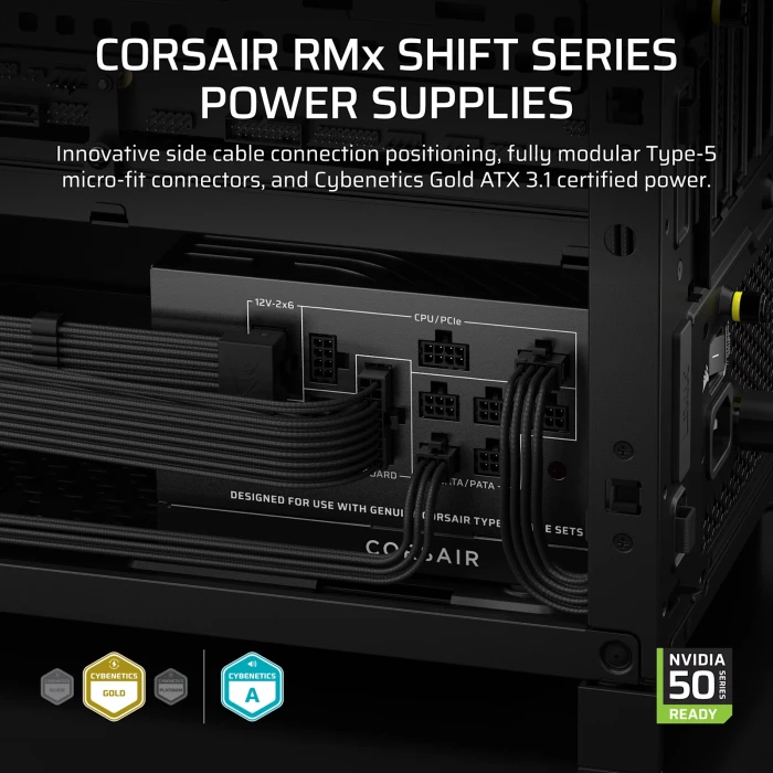 CORSAIR RM1000x SHIFT Gold - 1000W