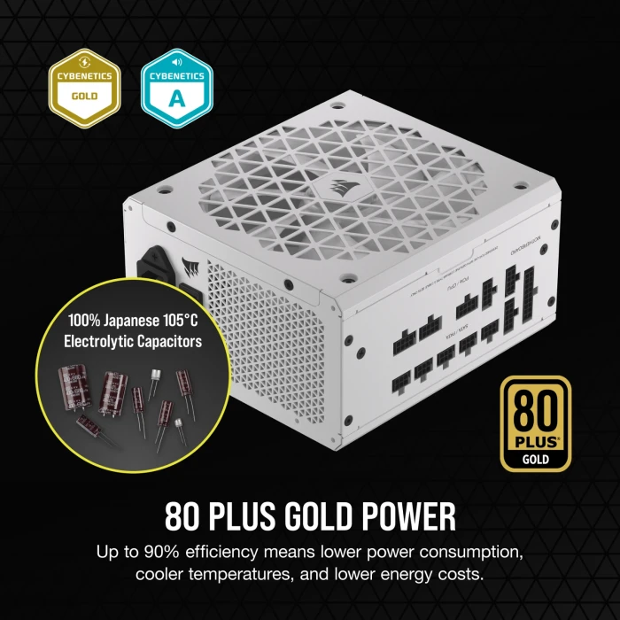 Corsair RM850x SHIFT White Gold 850W