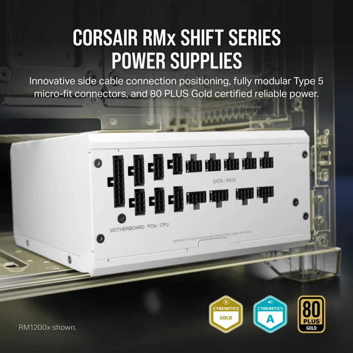 Corsair RM850x SHIFT White Gold 850W