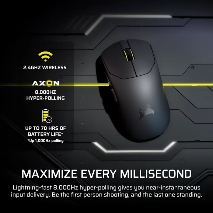 CORSAIR SABRE v2 PRO ULTRALIGHT - Black