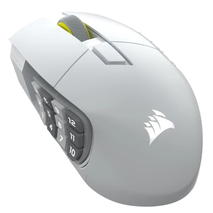 CORSAIR SCIMITAR ELITE WIRELESS SE White