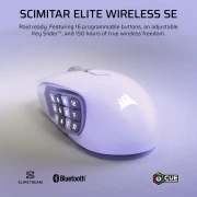 CORSAIR SCIMITAR ELITE WIRELESS SE White