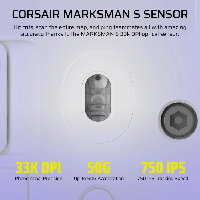 CORSAIR SCIMITAR ELITE WIRELESS SE White