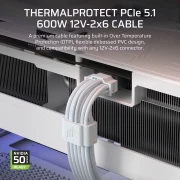 CORSAIR ThermalProtect PCIe 5.1 600W 12V-2x6 - White