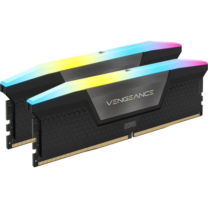 CORSAIR VENGEANCE RGB 64GB (2x32GB) DDR5 6400MT/s CL32
