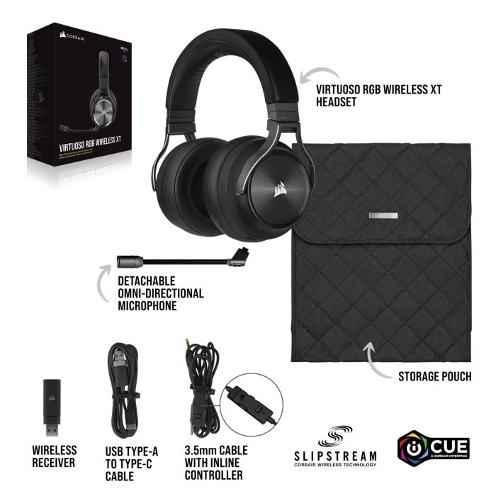 CORSAIR VIRTUOSO RGB WIRELESS XT
