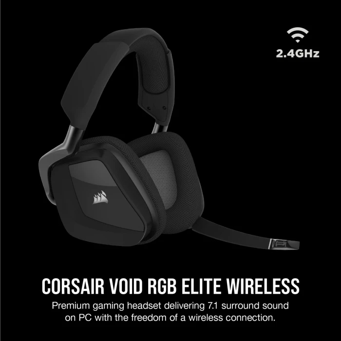 Corsair VOID RGB ELITE Wireless Carbon