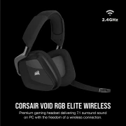 Corsair VOID RGB ELITE Wireless Carbon