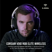 Corsair VOID RGB ELITE Wireless White
