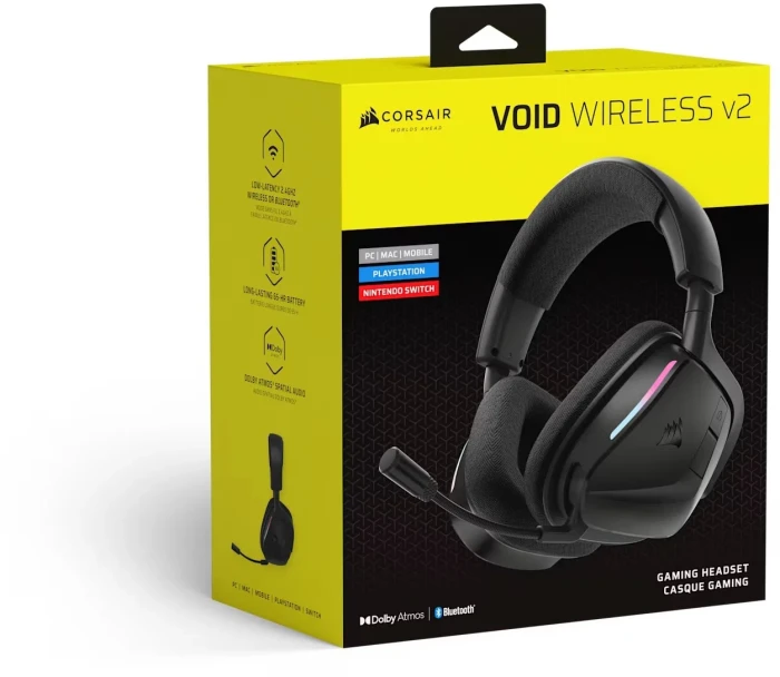 CORSAIR VOID WIRELESS v2 Black