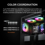 COUGAR AIRFACE 180 Black