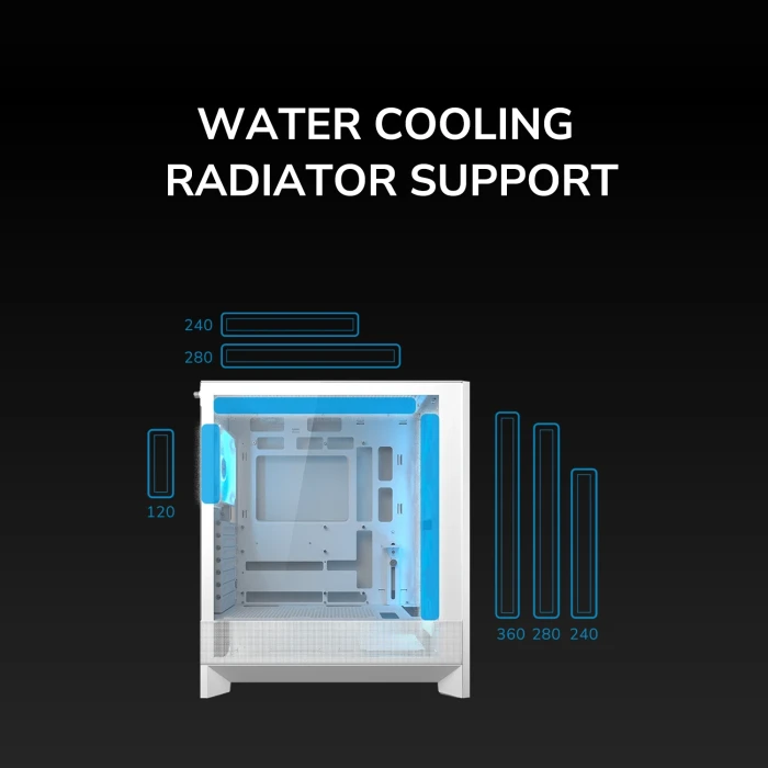 COUGAR AIRFACE 180 White