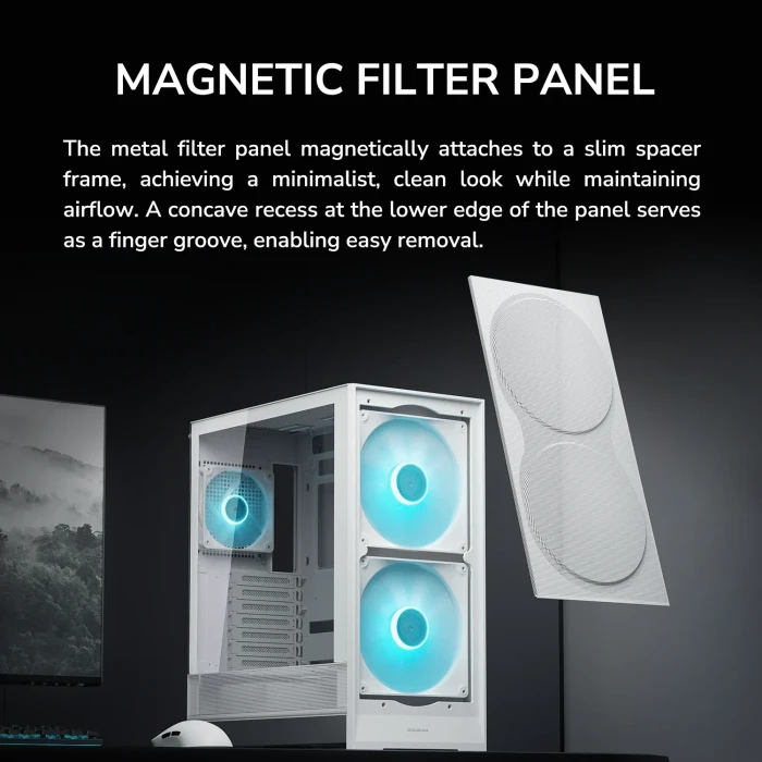 COUGAR AIRFACE 180 White