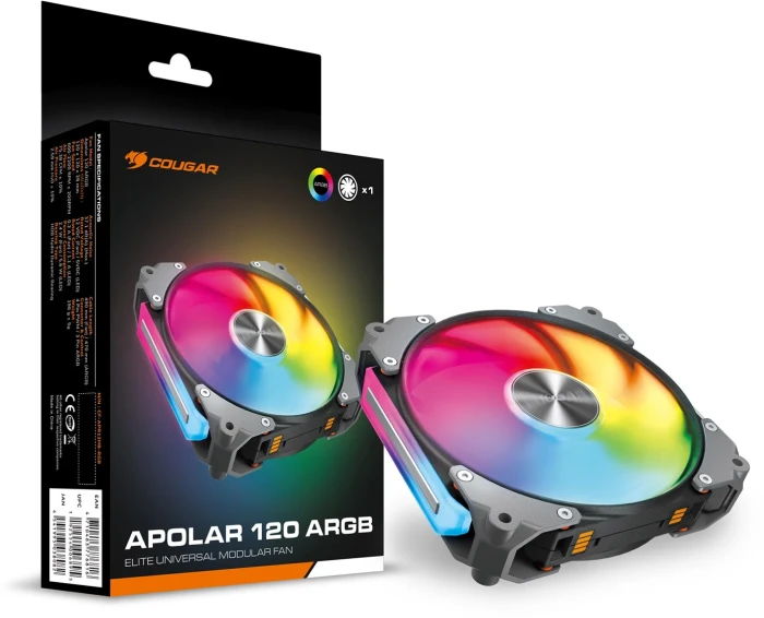 Cougar APOLAR 120 ARGB Black