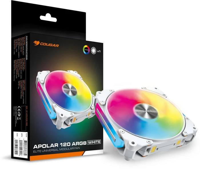 Cougar APOLAR 120 ARGB White