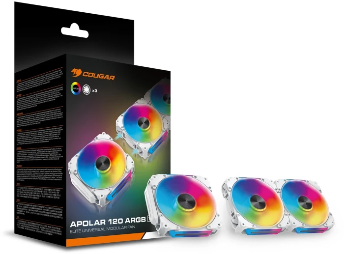 Cougar APOLAR 120 ARGB White 3in1
