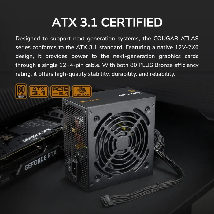 COUGAR ATLAS 3.1 Bronze 650W