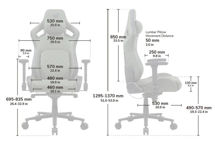 COUGAR DEFENSOR S JET GRAY F