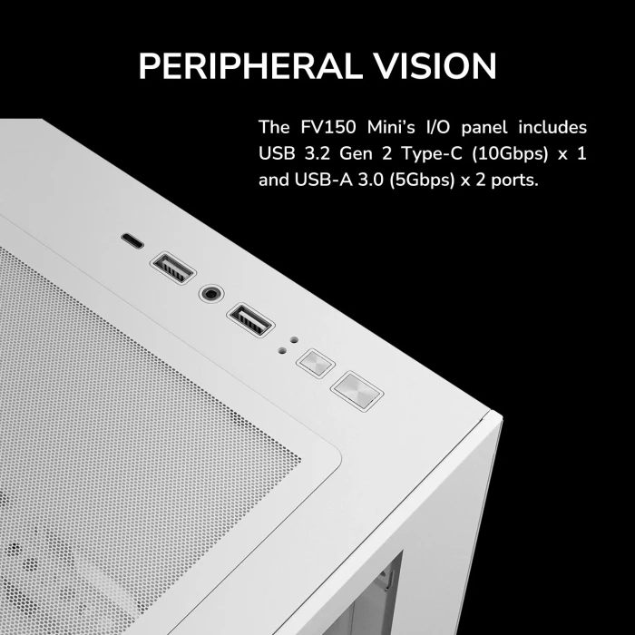 COUGAR FV150 MINI White - Fixed RGB