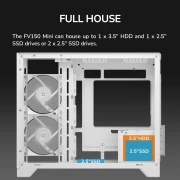 COUGAR FV150 MINI White - Fixed RGB