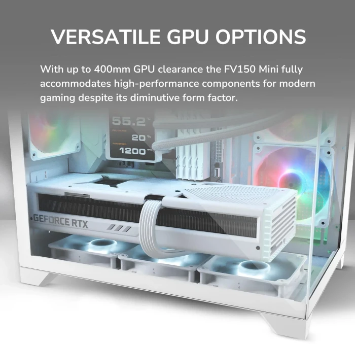 COUGAR FV150 MINI White - Fixed RGB