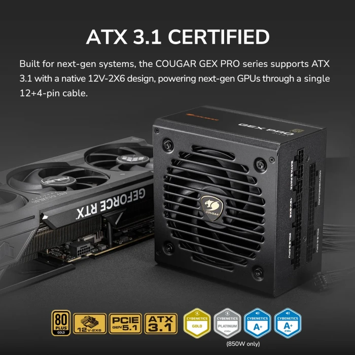 COUGAR GEX PRO Gold 750W