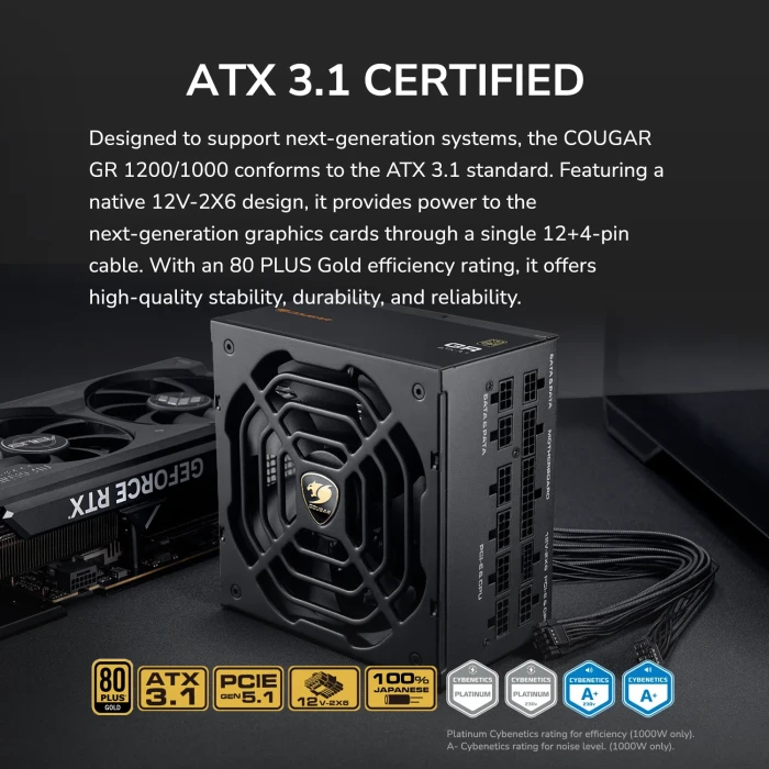 COUGAR GR Gold 1000W
