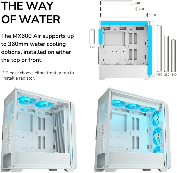 COUGAR MX600 AIR White