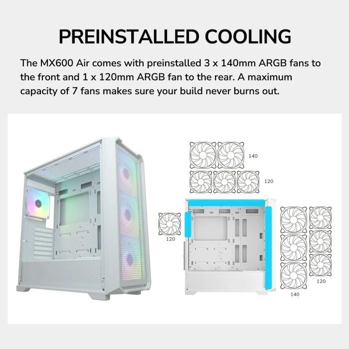 COUGAR MX600 AIR White