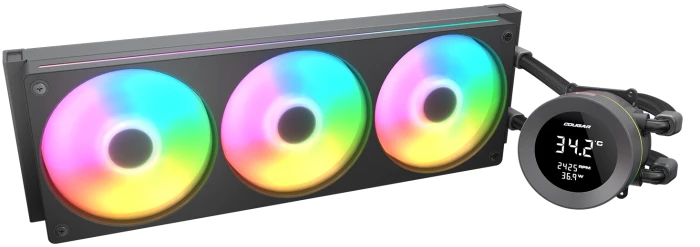 COUGAR POSEIDON VISTEK ARGB 360 Black